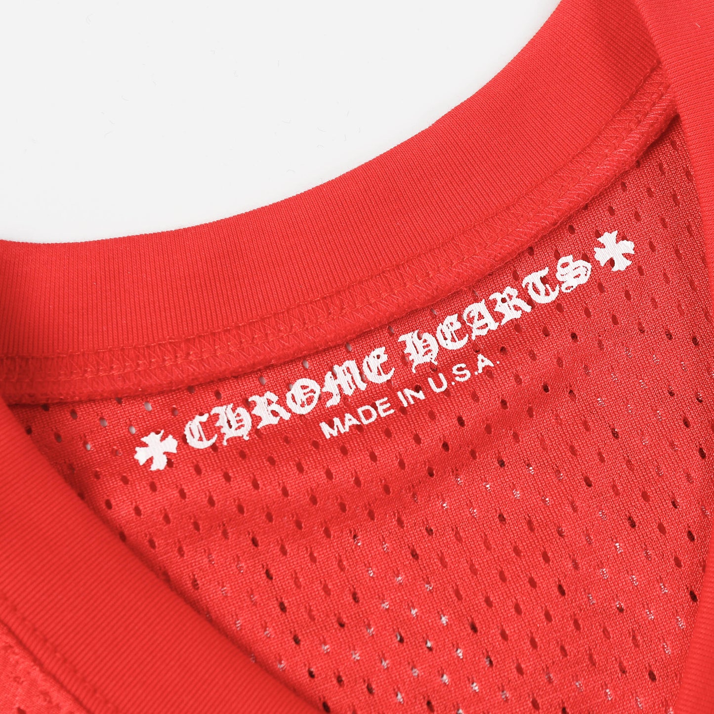 CHROME HEARTS Matty Boy Mesh Stadium Jersey 9996