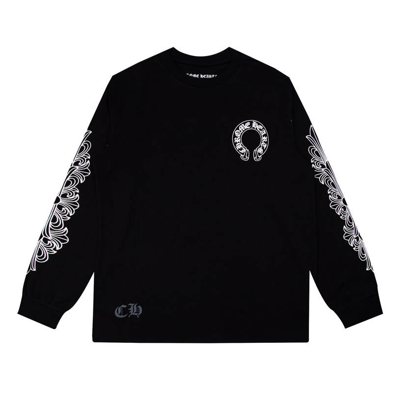 CHROME HEARTS Men's Long-Sleeve T-shirtSweatshirt K8005