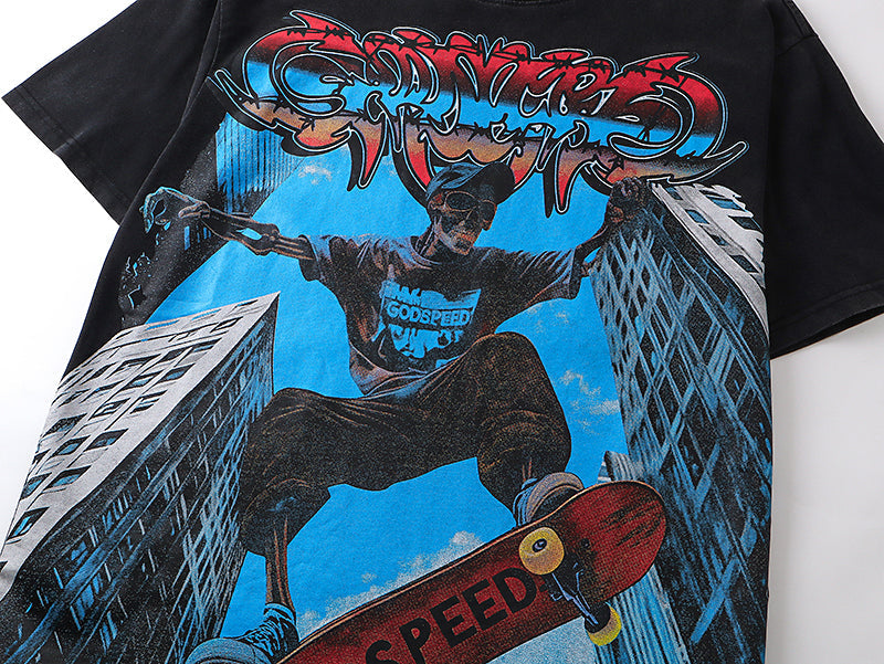 God Speed 2025 New fashion T-shirt 1128