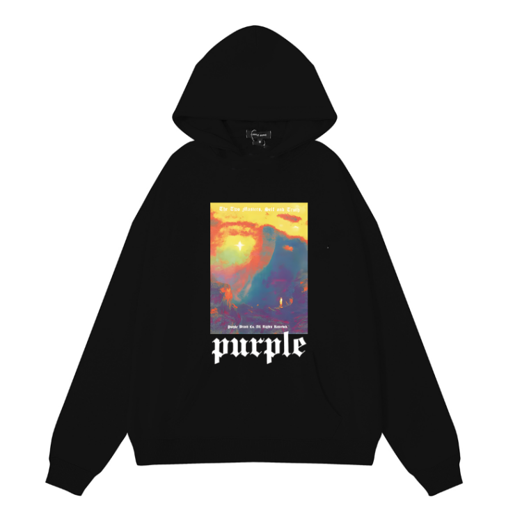 PURPLE New Hoodie 991