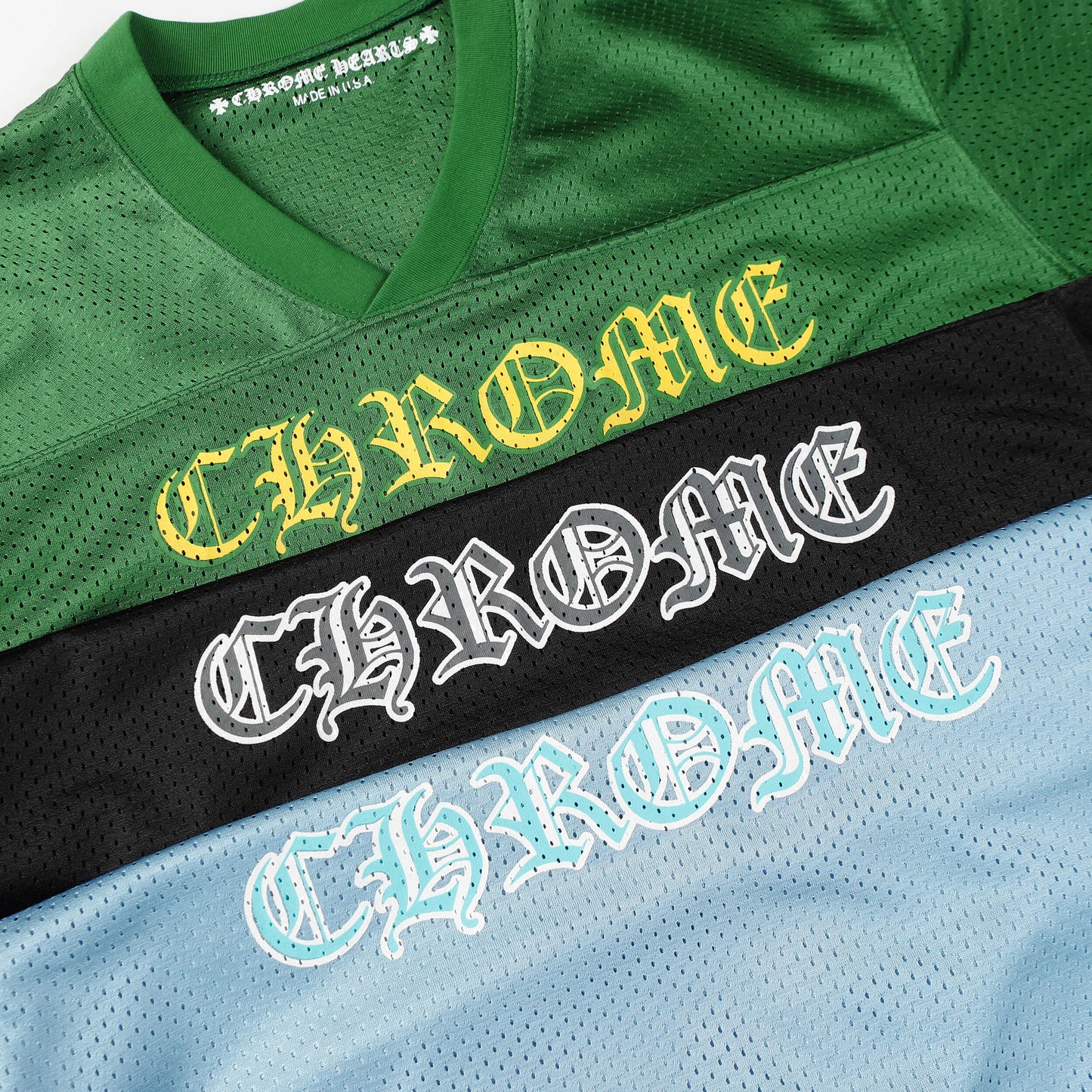 CHROME HEARTS Matty Boy Mesh Warm Up Jersey 9998