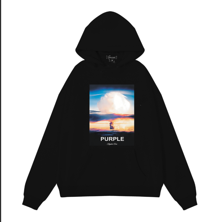 PURPLE New Hoodie 983