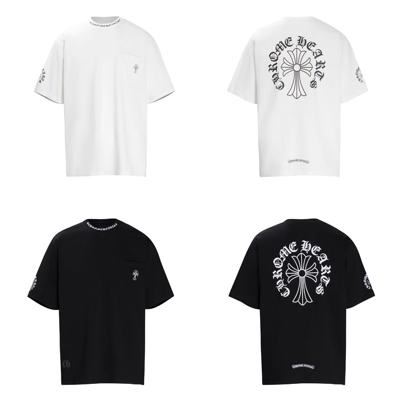 CHROME HEARTS Neck Logo T-shirt K6022