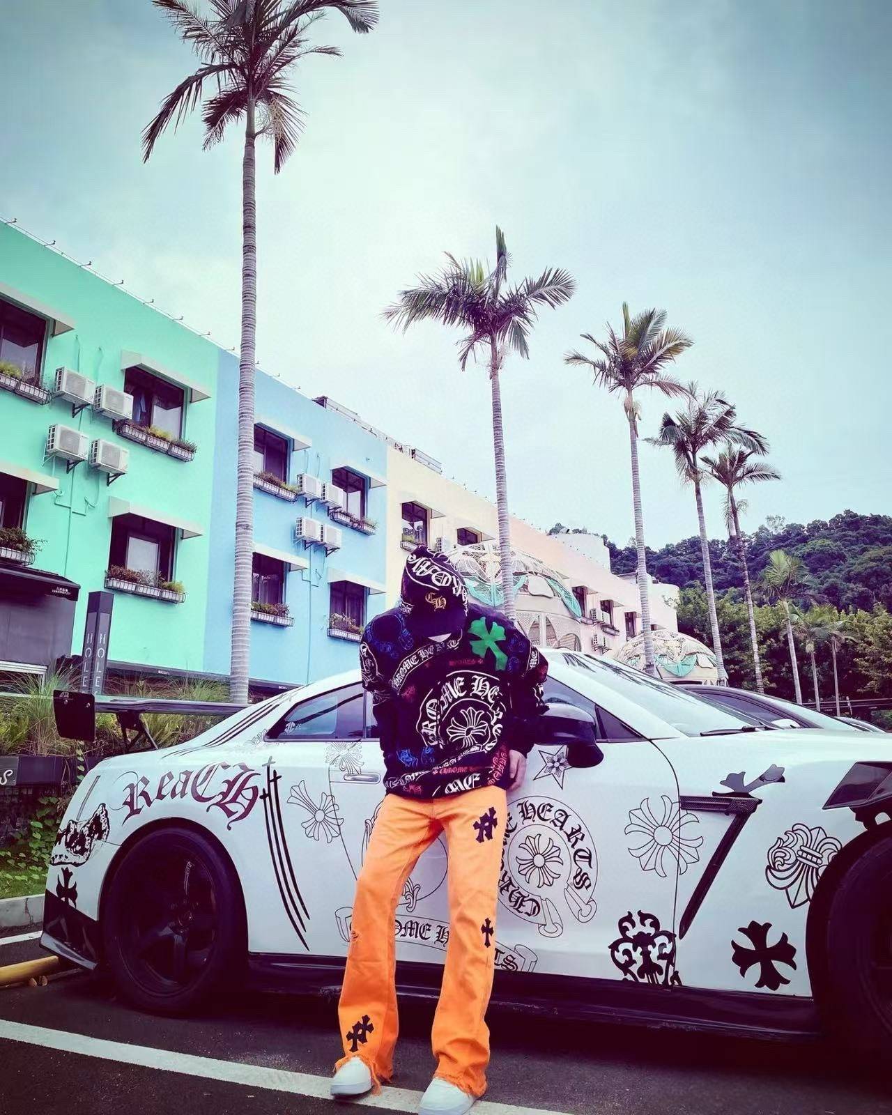 CHROME HEARTS Pants-8159