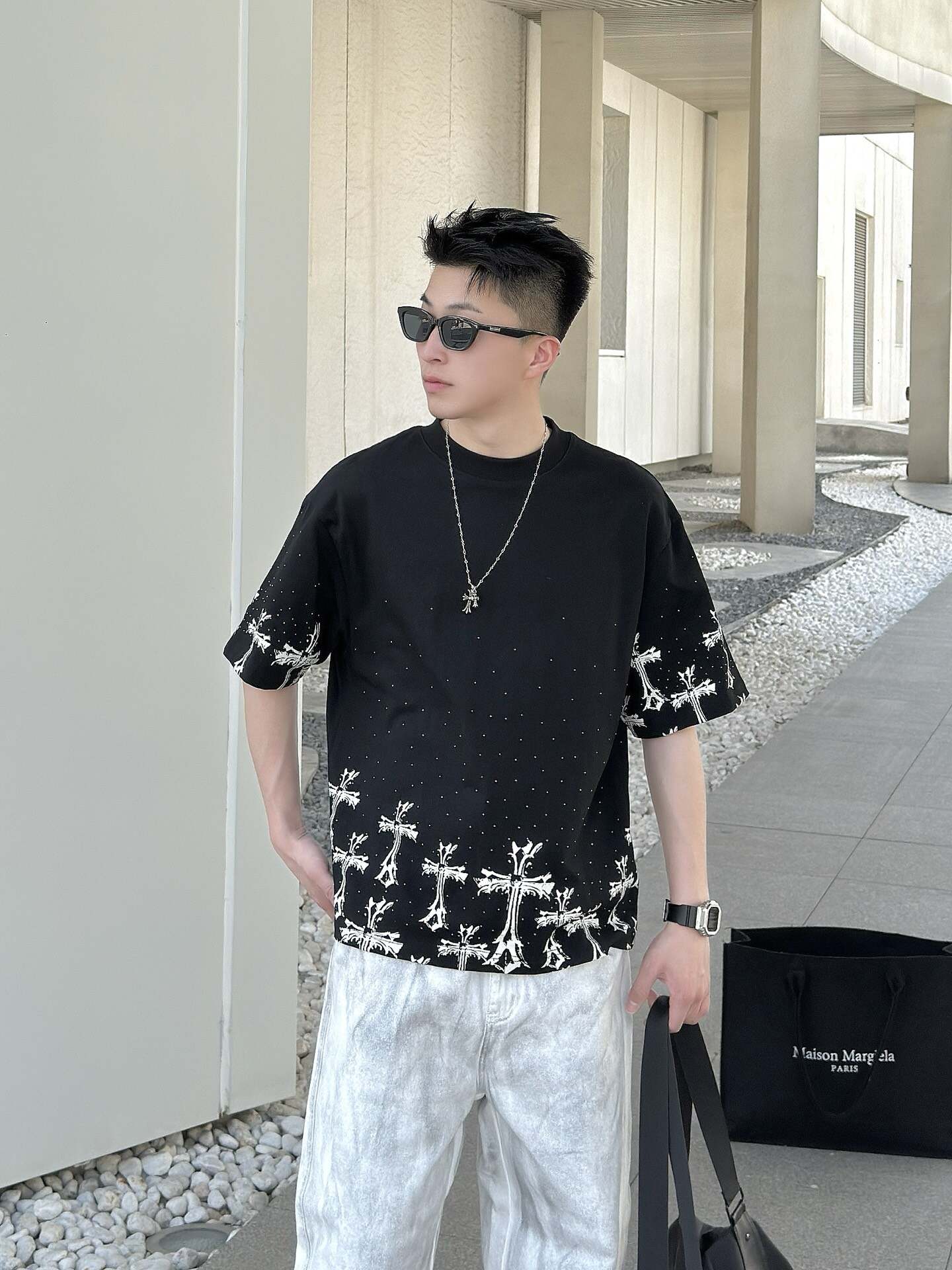 CHROME HEARTS T-shirt-9051