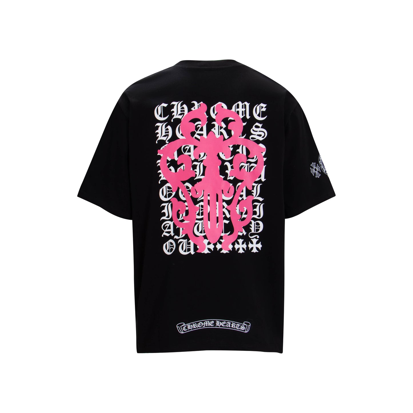 CHROME HEARTS Eye Chart Dagger T-shirt K6025