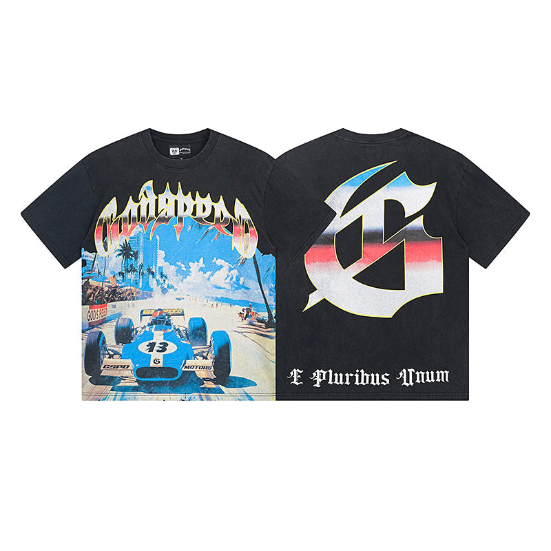 God Speed 2025 New fashion T-shirt 1110