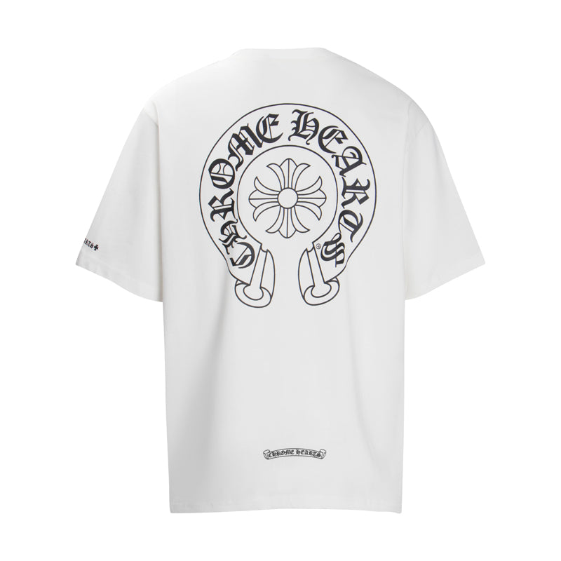 CHROME HEARTS Horse Shoe Logo Pocket T-Shirt K6013