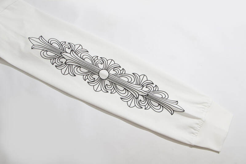 CHROME HEARTS Men's Long-Sleeve T-shirtSweatshirt K8008