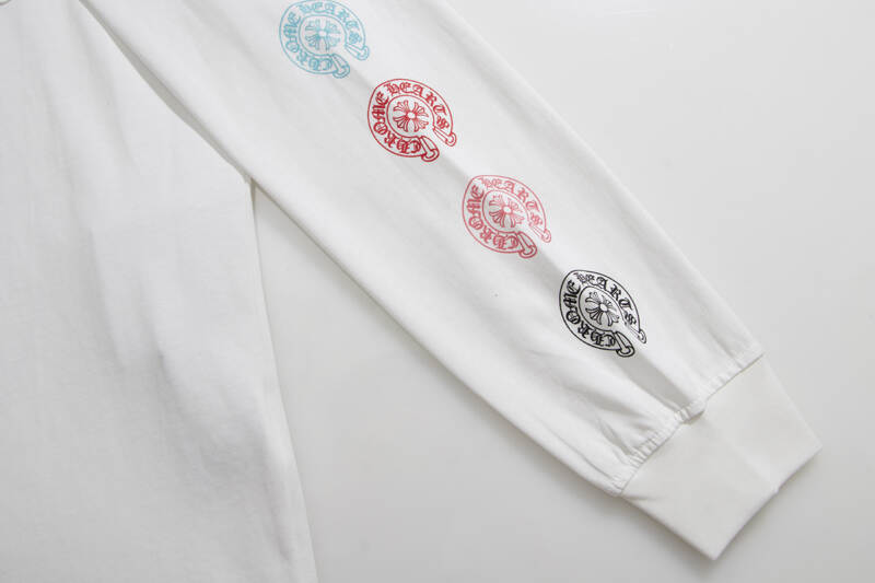 CHROME HEARTS Men's Long-Sleeve T-shirtSweatshirt K8009