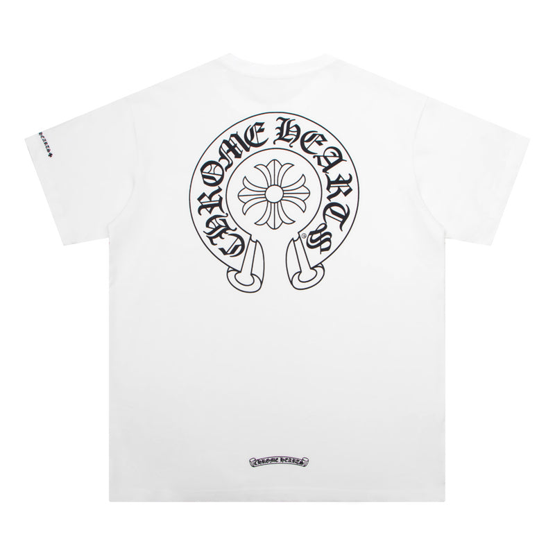 CHROME HEARTS Horse Shoe Logo Pocket T-Shirt K6013