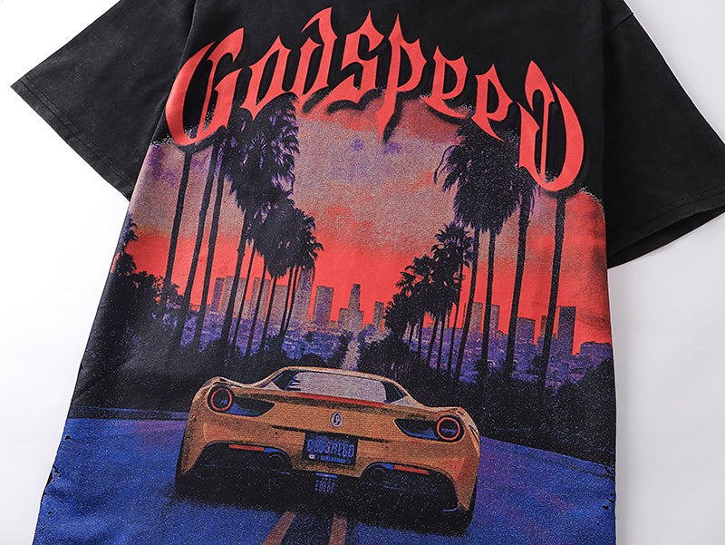 God Speed 2025 New fashion T-shirt 1129