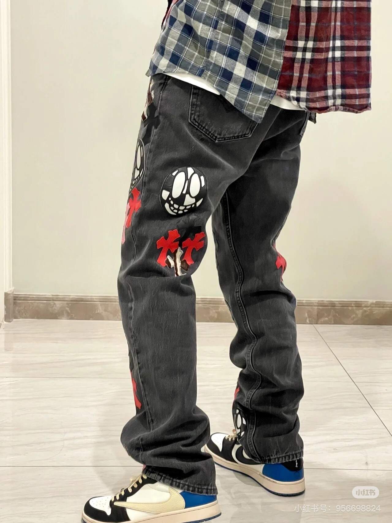 CHROME HEARTS Pants-8130