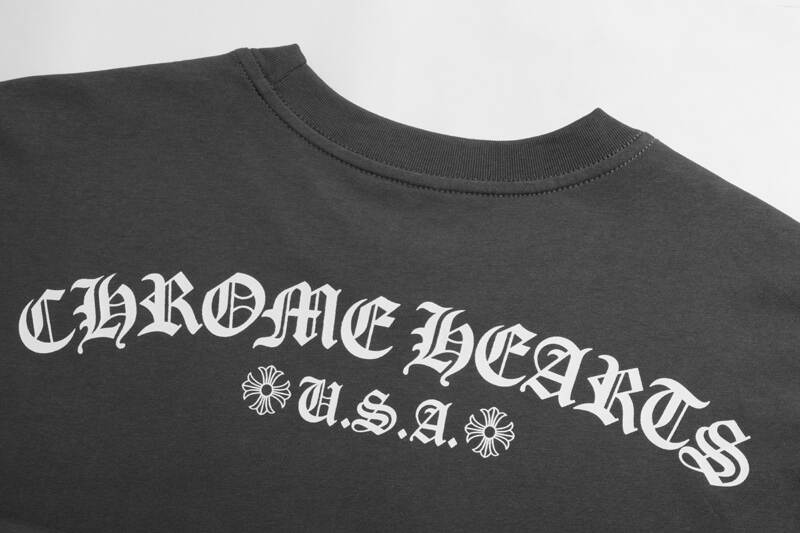 CHROME HEARTS Men's Long-Sleeve T-shirtSweatshirt K8005