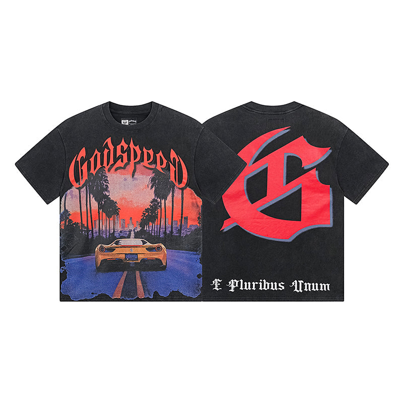 God Speed 2025 New fashion T-shirt 1129