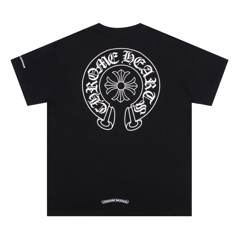 CHROME HEARTS Horse Shoe Logo Pocket T-Shirt K6013