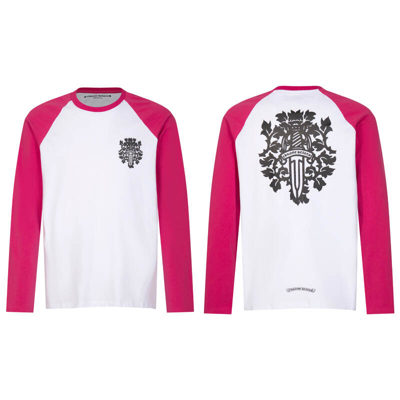 CHROME HEARTS Men's Long-Sleeve T-shirtSweatshirt K9001