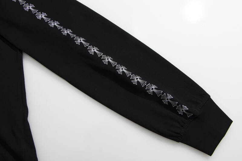 CHROME HEARTS Men's Long-Sleeve T-shirtSweatshirt K9010