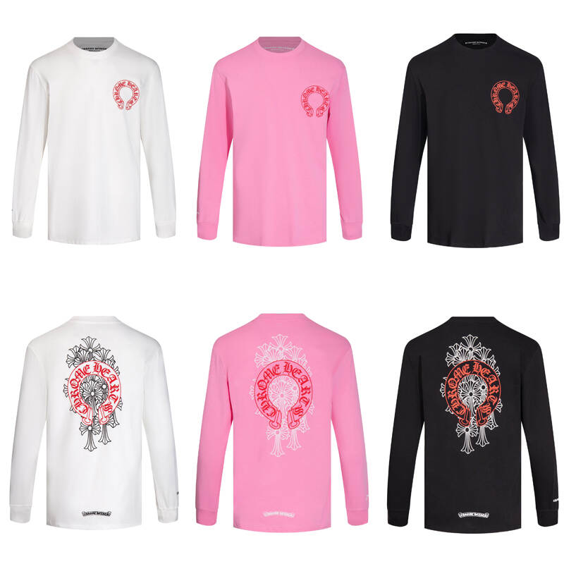 CHROME HEARTS Men's Long-Sleeve T-shirtSweatshirt K8006