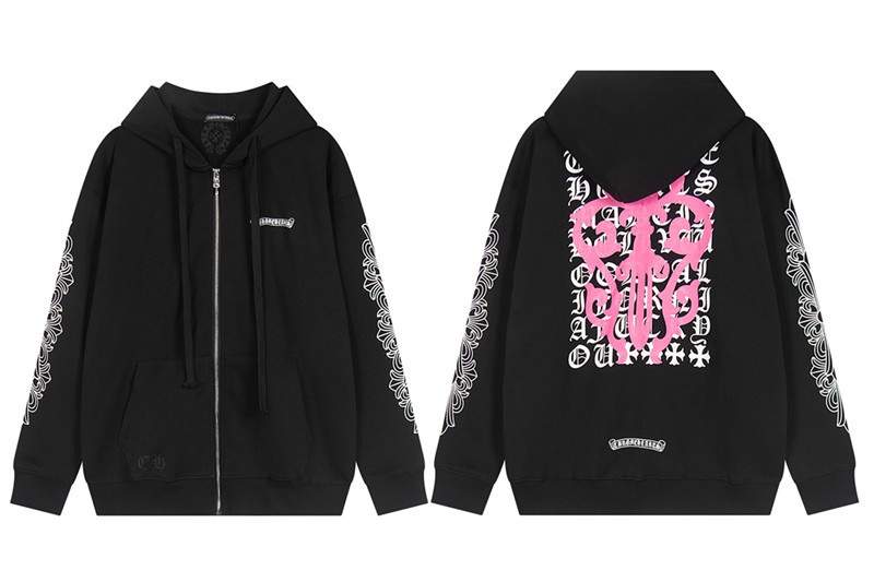 CHROME HEARTS ZIP-UP Hoodie K5016