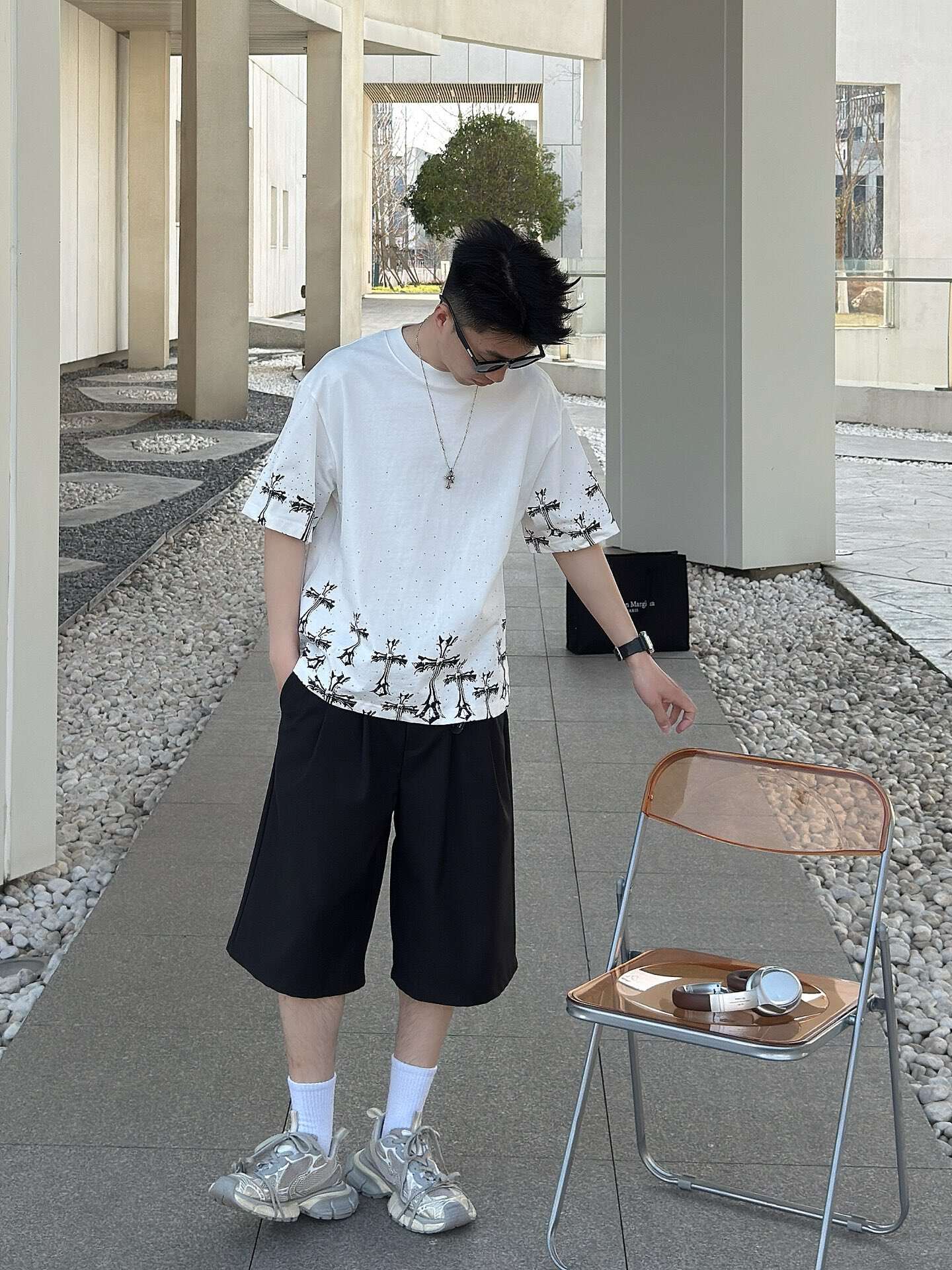 CHROME HEARTS T-shirt-9051