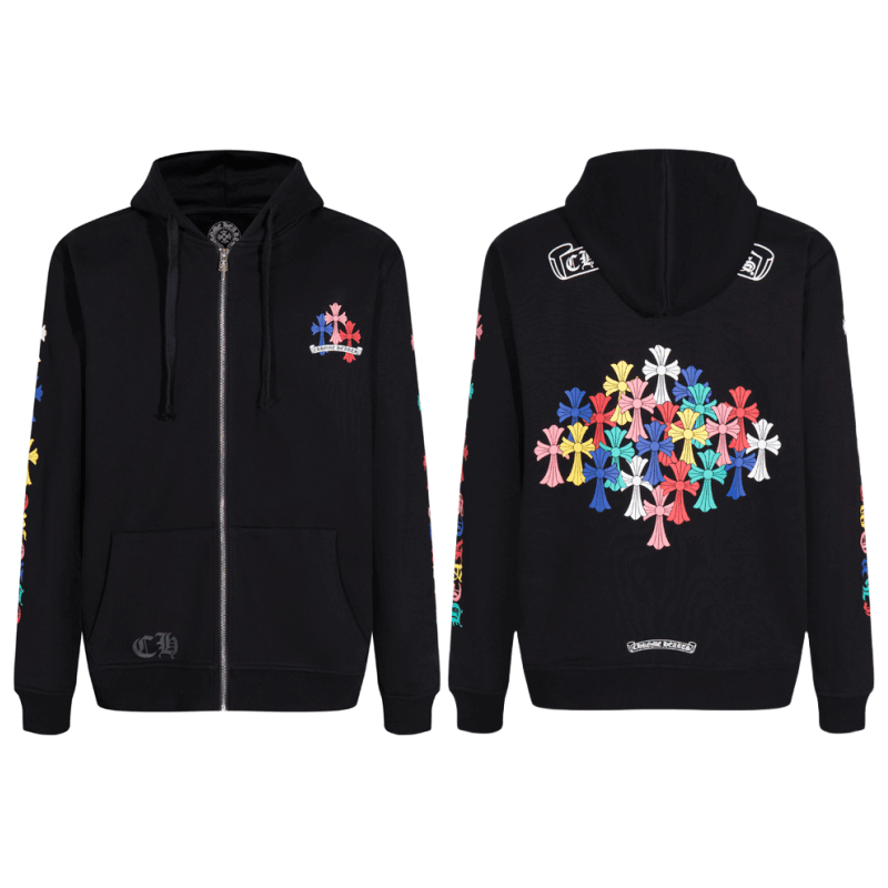 CHROME HEARTS ZIP-UP Hoodie K5015