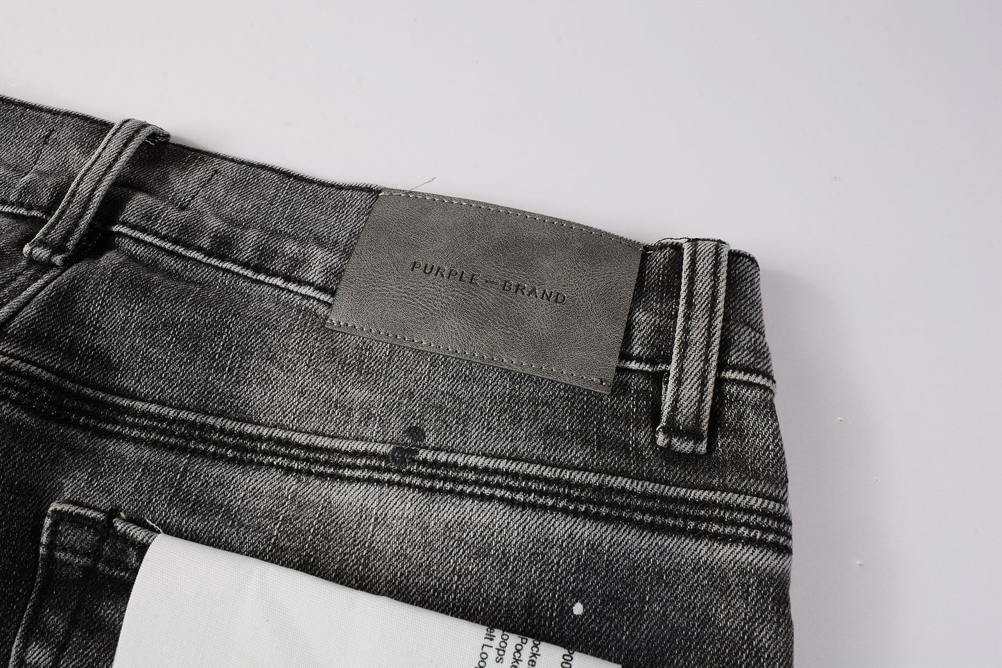 PURPLE New High Quality Mens Jeans Designer Jeans Fashion Distressed Ripped Denim Cargo For Men High Street Fashion 9031