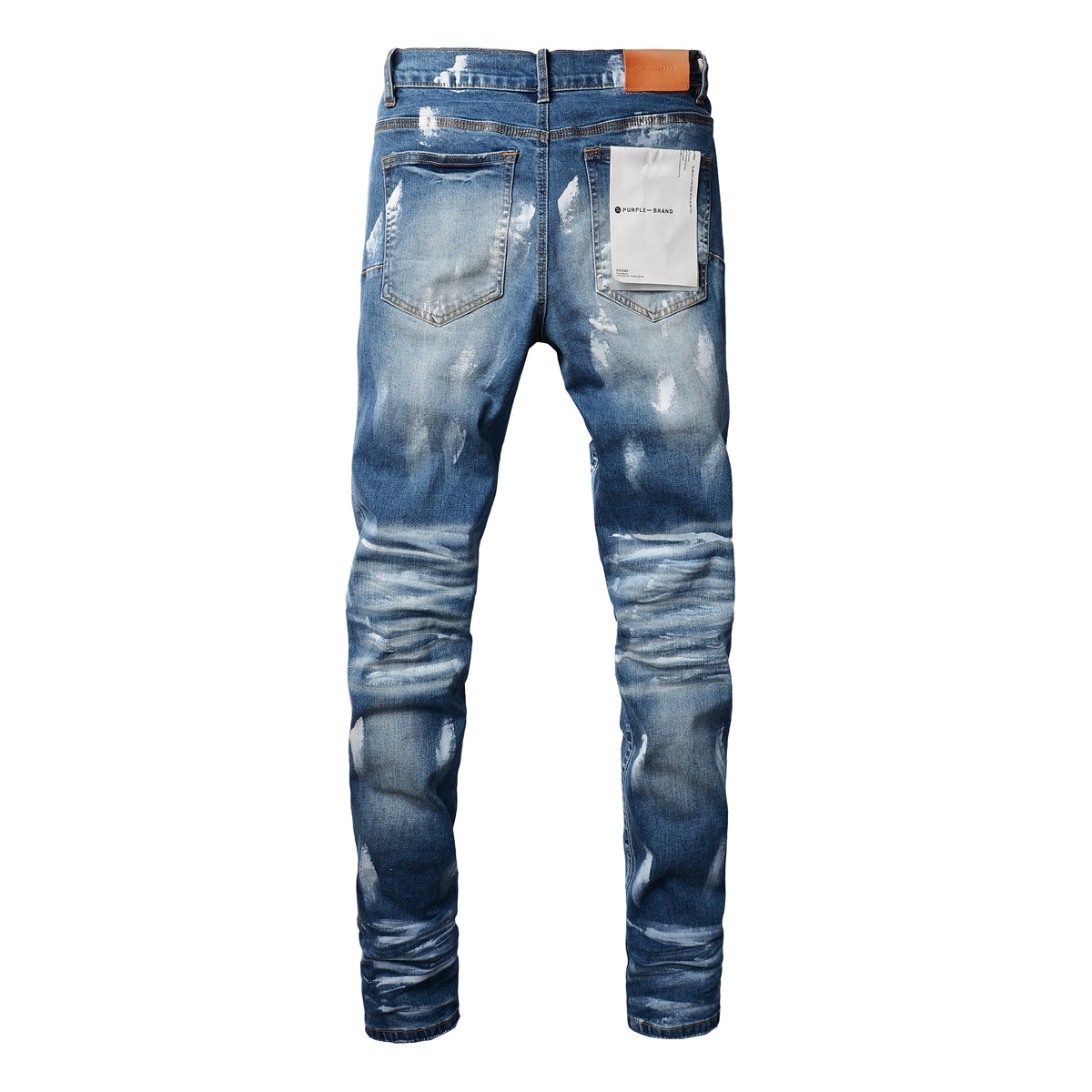 PURPLE Jeans Mens Jeans Man Jeans Pants Designer Black Skinny Stickers Light Wash Ripped Motorcycle 9062