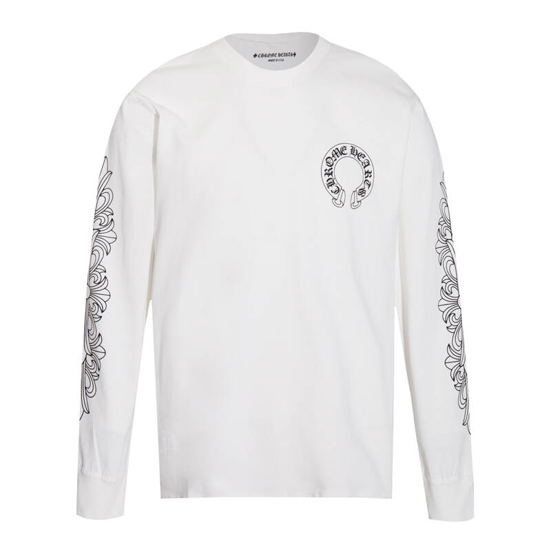 CHROME HEARTS Men's Long-Sleeve T-shirtSweatshirt K8005