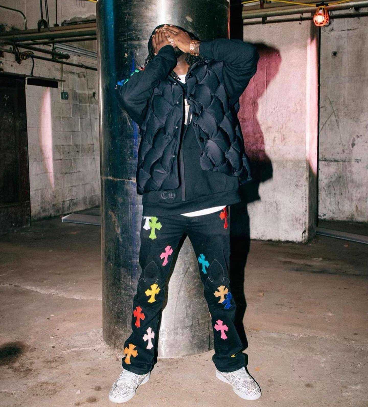 CHROME HEARTS Pants-8158