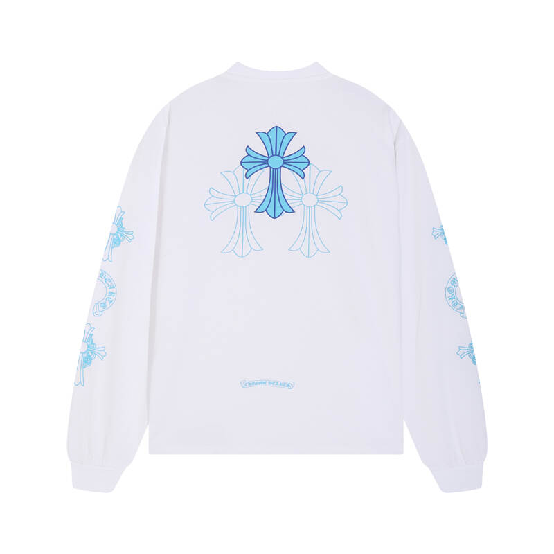 CHROME HEARTS Men's Long-Sleeve T-shirtSweatshirt K8018