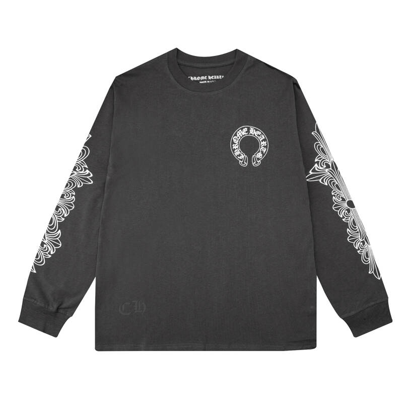 CHROME HEARTS Men's Long-Sleeve T-shirtSweatshirt K8005