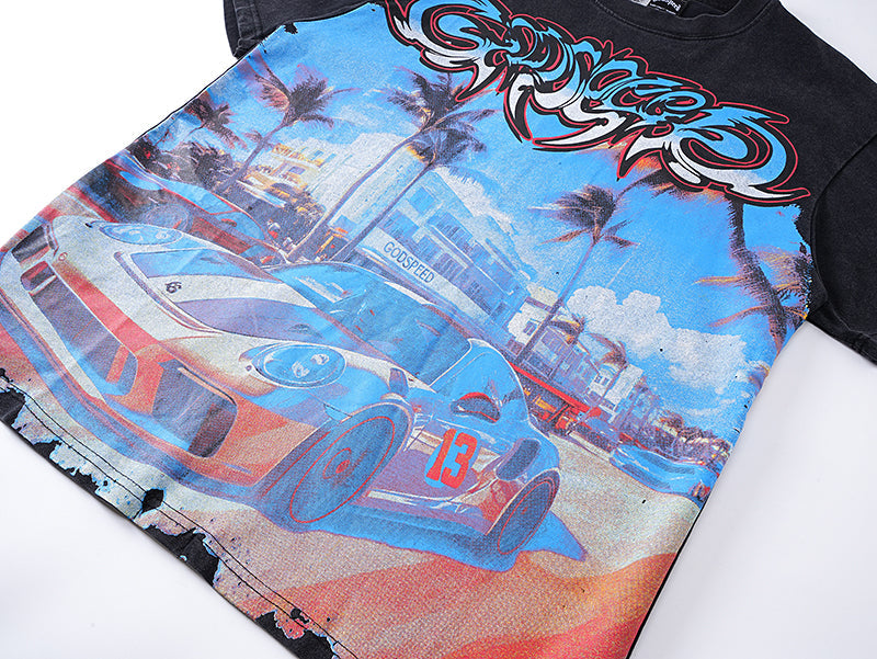 God Speed 2025 New fashion T-shirt 1113
