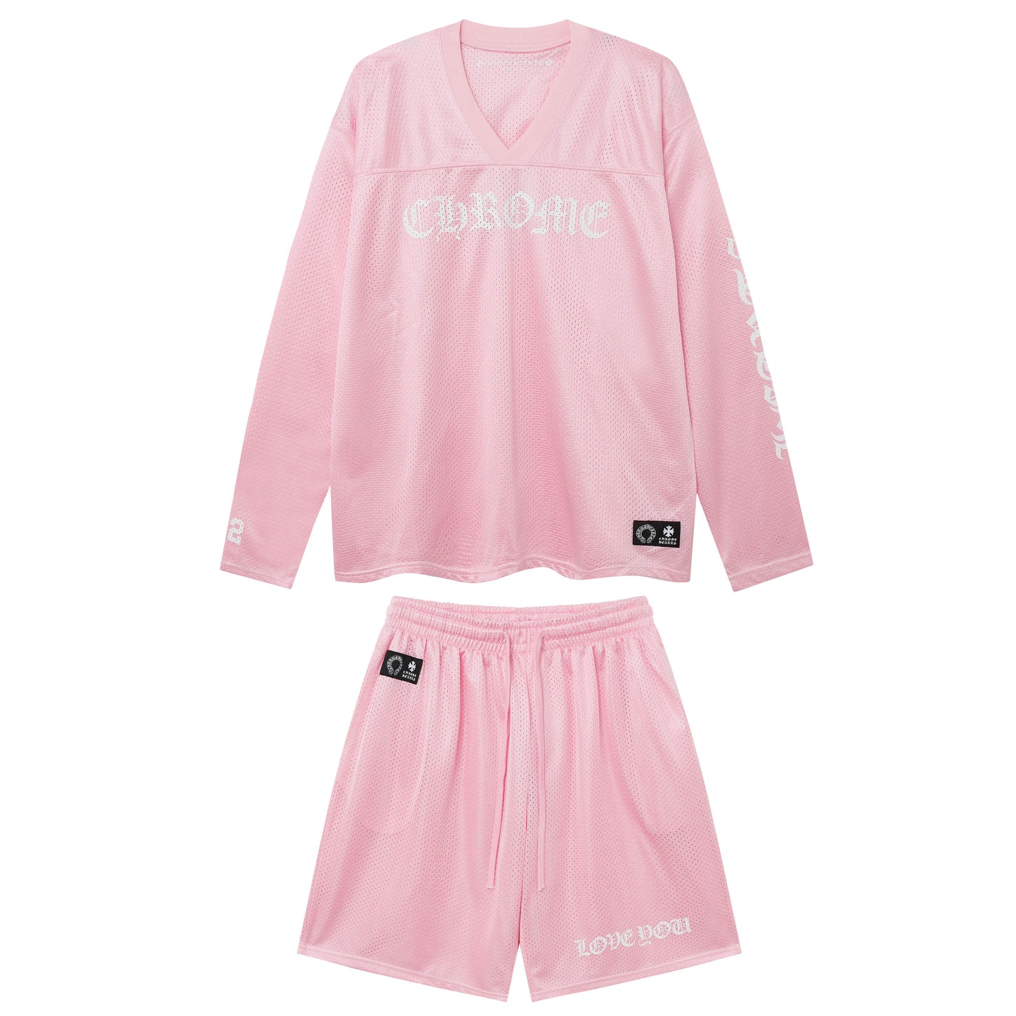 CHROME HEARTS Matty Boy Mesh Warm Up Jersey 9998