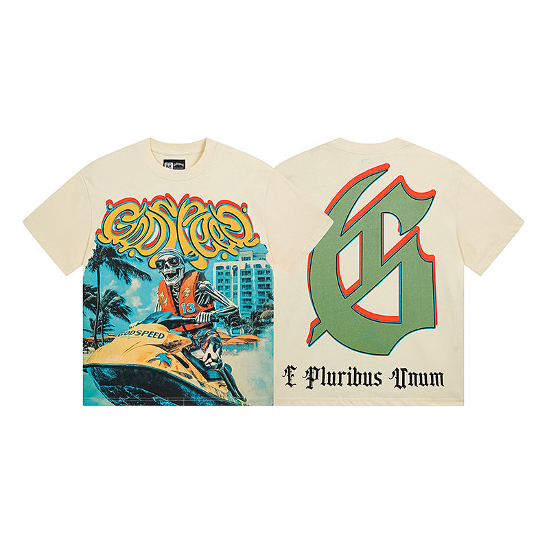 God Speed 2025 New fashion T-shirt 3111