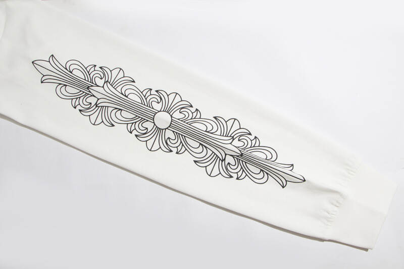 CHROME HEARTS Men's Long-Sleeve T-shirtSweatshirt K8005