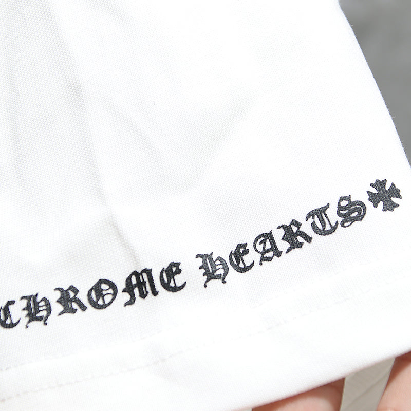 CHROME HEARTS Horse Shoe Logo Pocket T-Shirt K6013