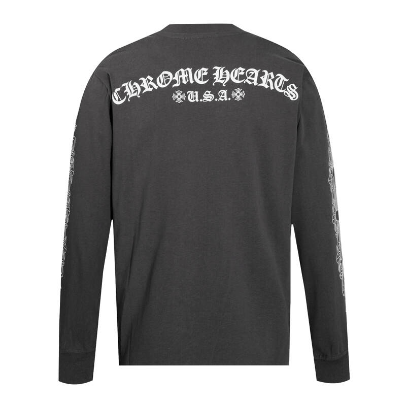 CHROME HEARTS Men's Long-Sleeve T-shirtSweatshirt K8005