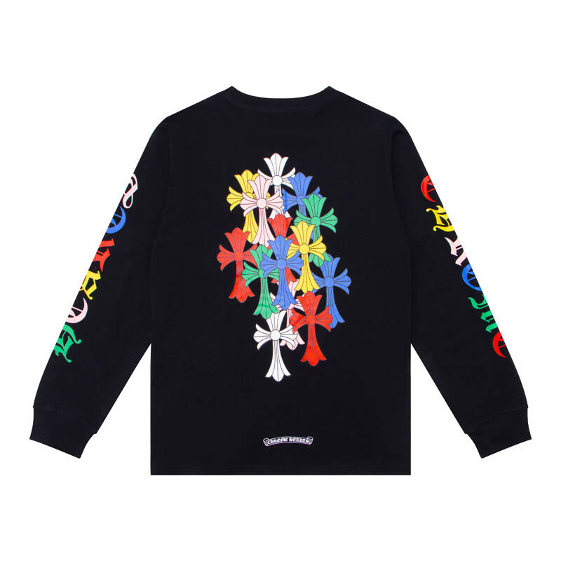 CHROME HEARTS Men's Long-Sleeve T-shirtSweatshirt K8003