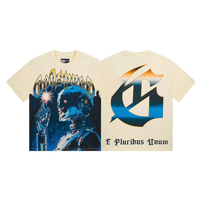 God Speed 2025 New fashion T-shirt 3126