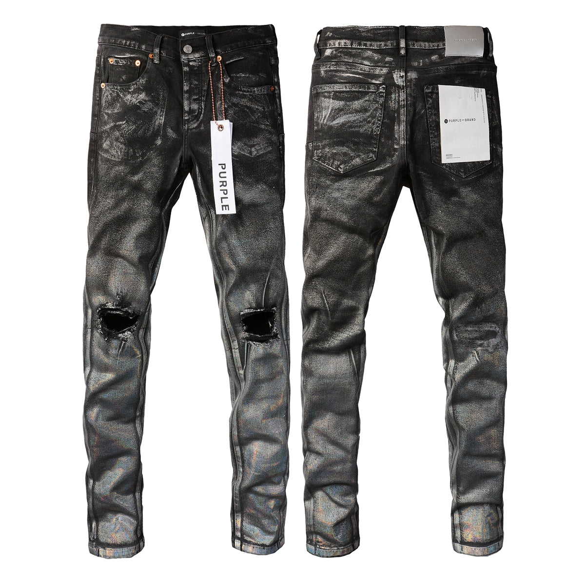PURPLE Luxury Jeans Designer Fashion Trousers Fashionable Pants Summer Breathable Cotton Blue Pants 9028