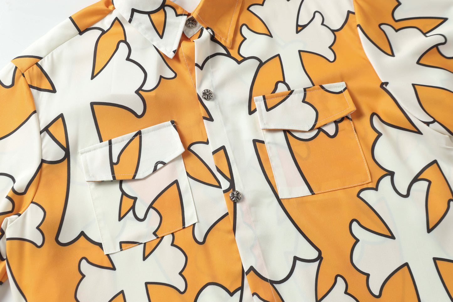 CHROME HEARTS Quick-drying short-sleeved shirts are super popular 2285