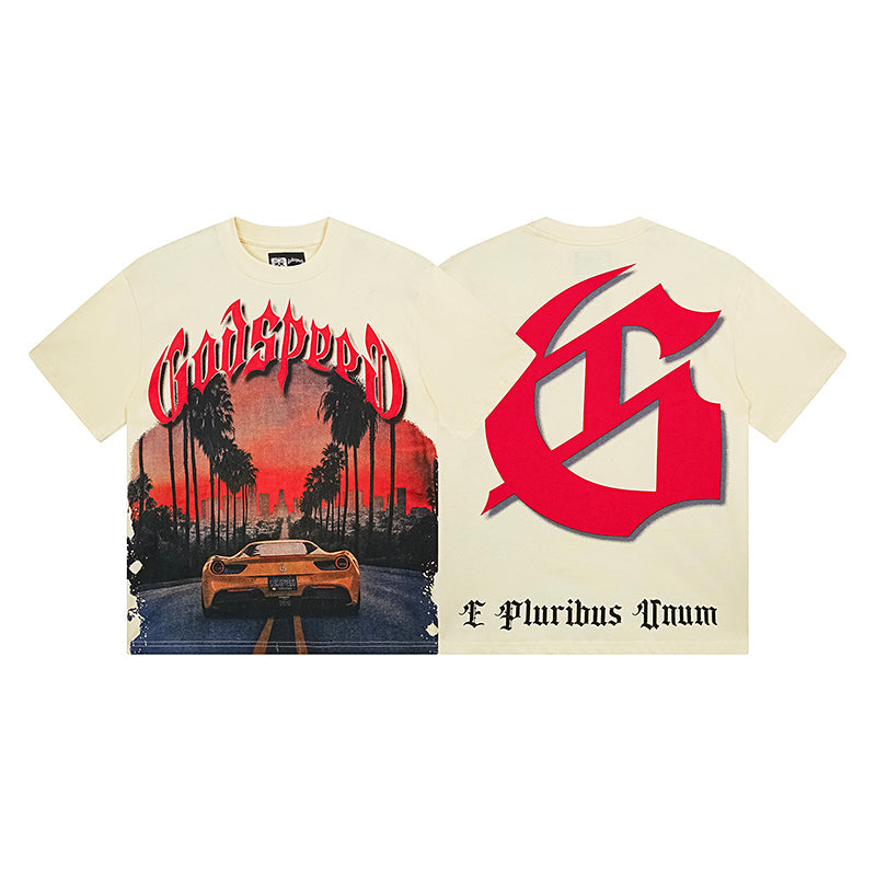 God Speed 2025 New fashion T-shirt 3129