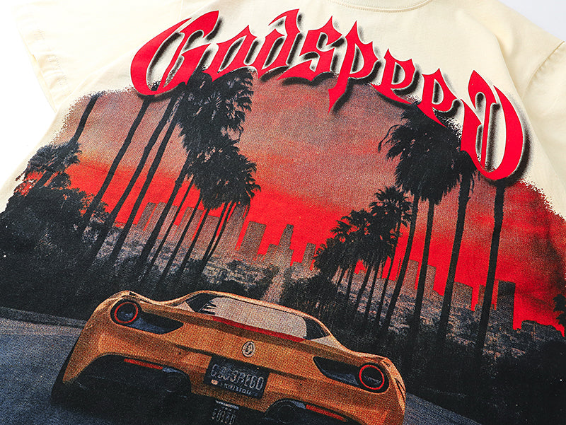God Speed 2025 New fashion T-shirt 3129