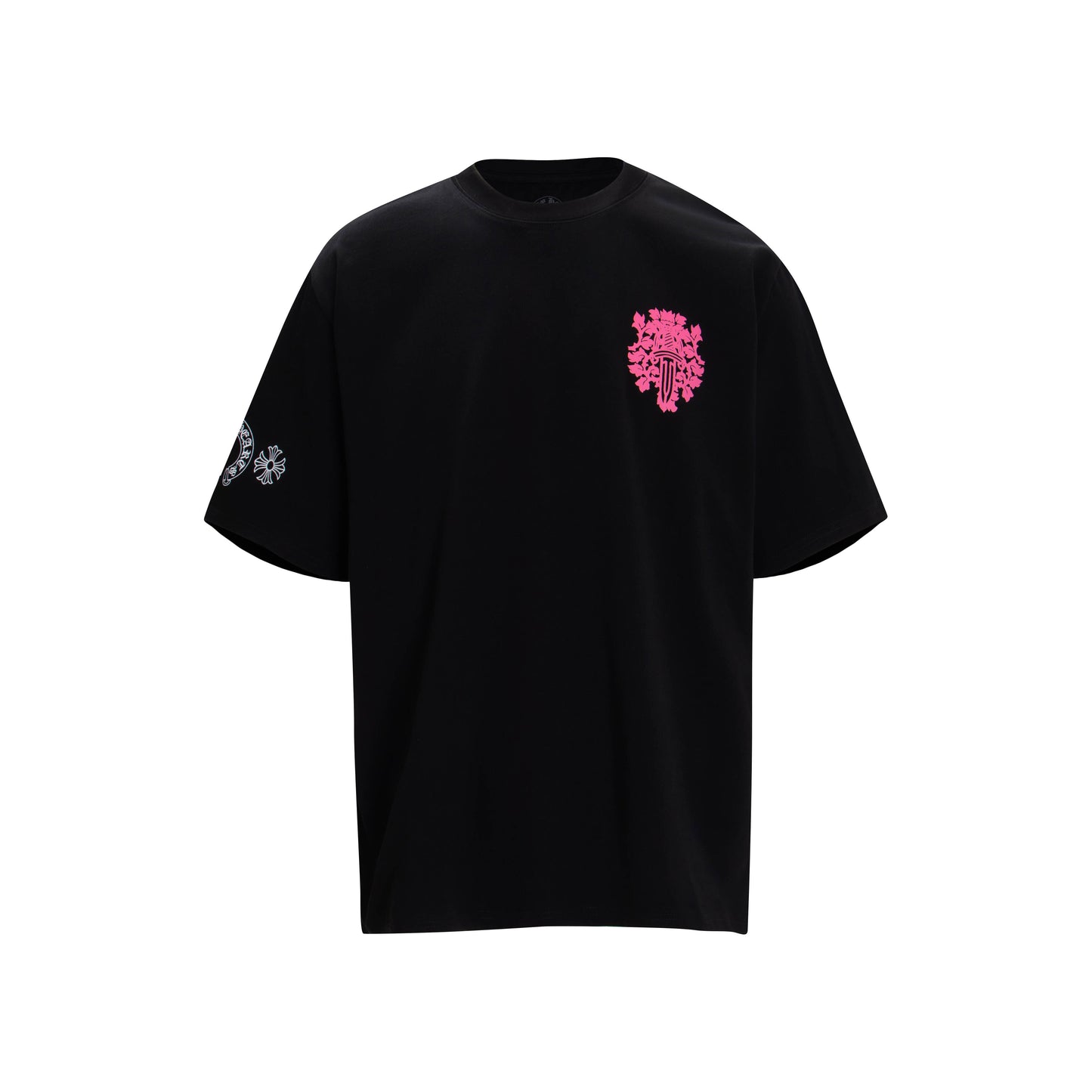CHROME HEARTS Eye Chart Dagger T-shirt K6025