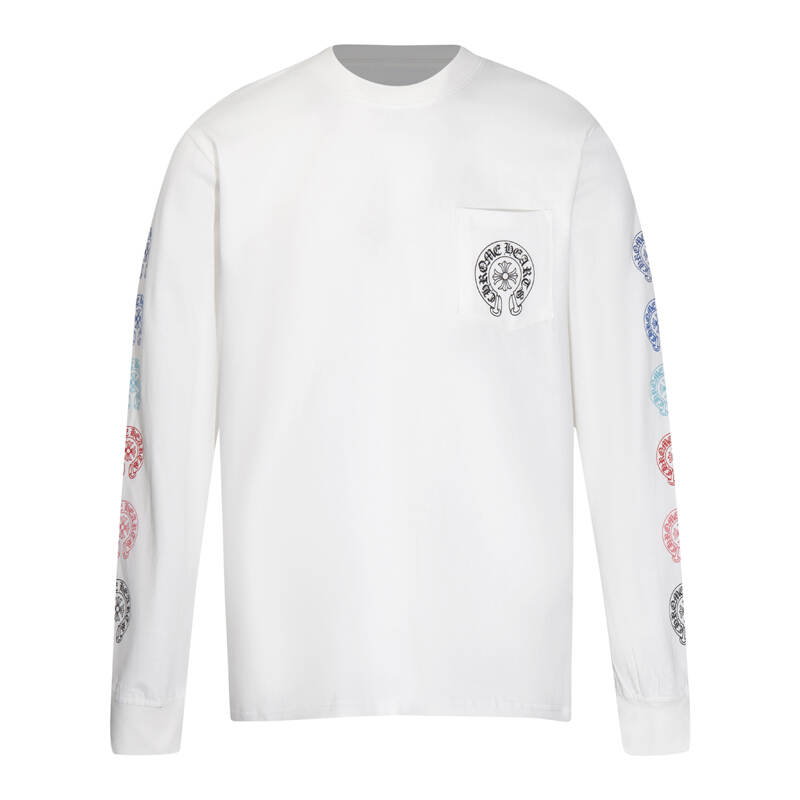 CHROME HEARTS Men's Long-Sleeve T-shirtSweatshirt K8009