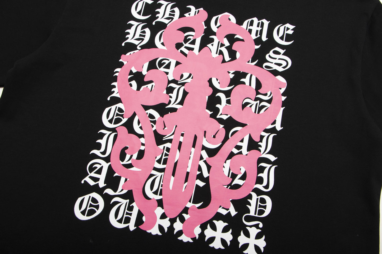 CHROME HEARTS Eye Chart Dagger T-shirt K6025