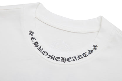 CHROME HEARTS  Neck Logo T-shirt K6022