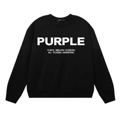 PURPLE  New sweatshirt 1142