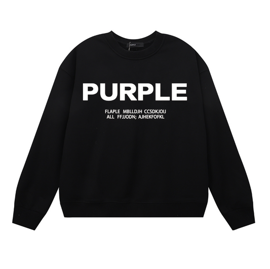 PURPLE  New sweatshirt 1142